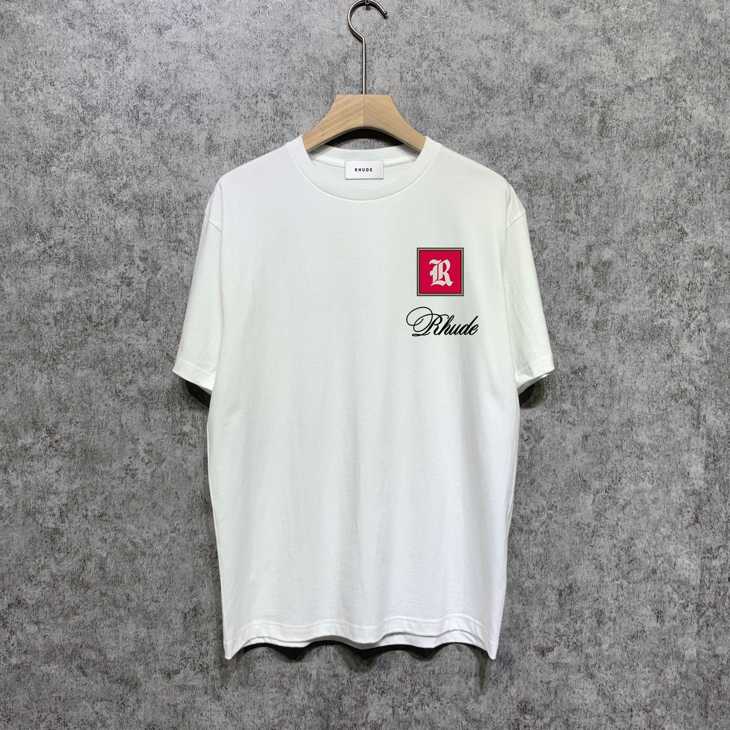 Rhude T Shirts Printed Trendy Pure Cotton