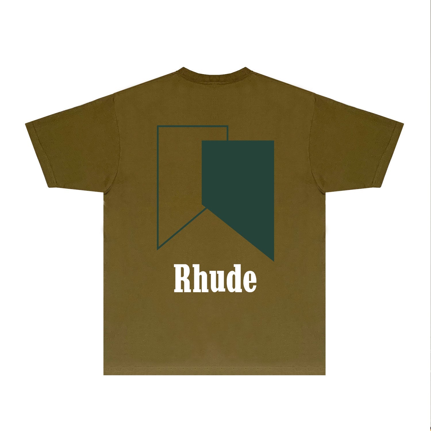 Rhude T Shirts Printed Trendy Pure Cotton