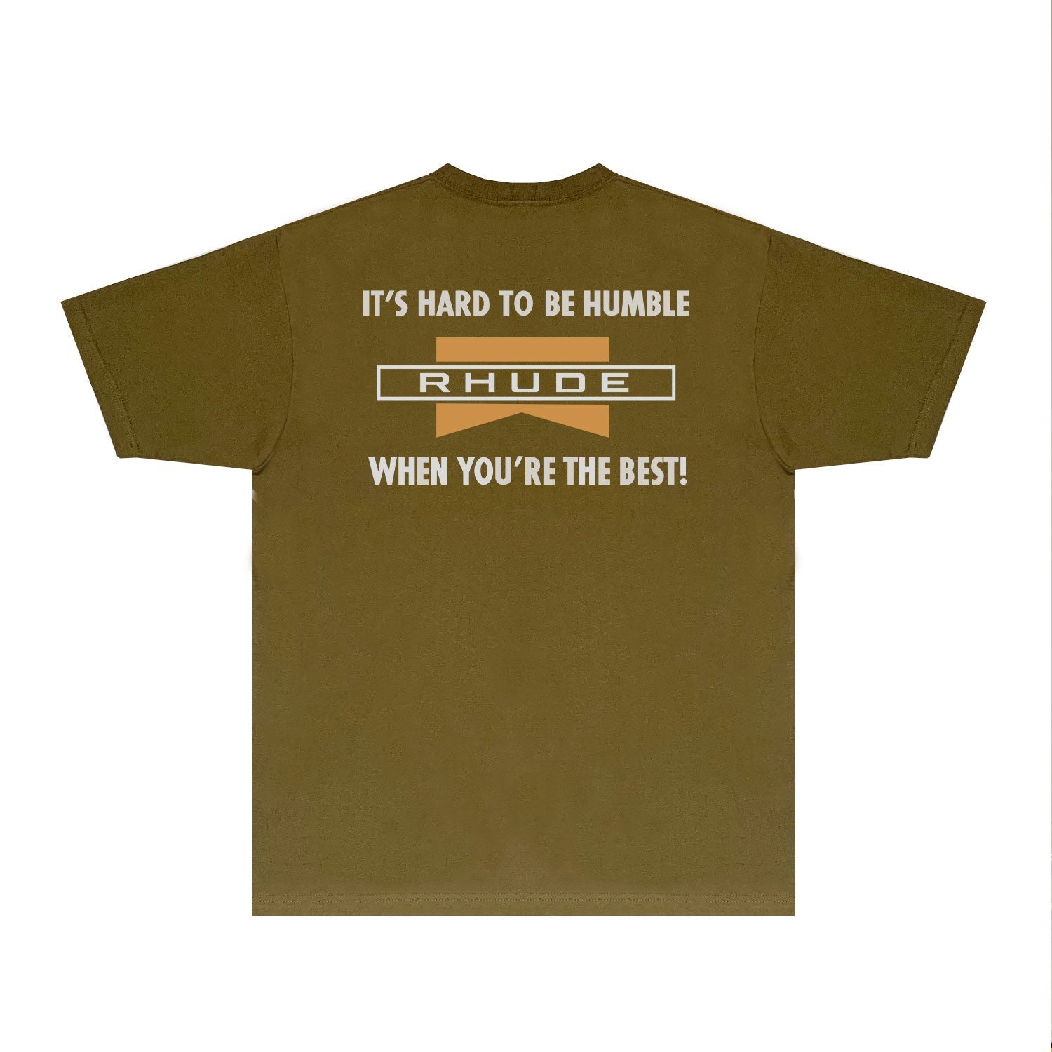 Rhude T Shirts Printed Trendy Pure Cotton