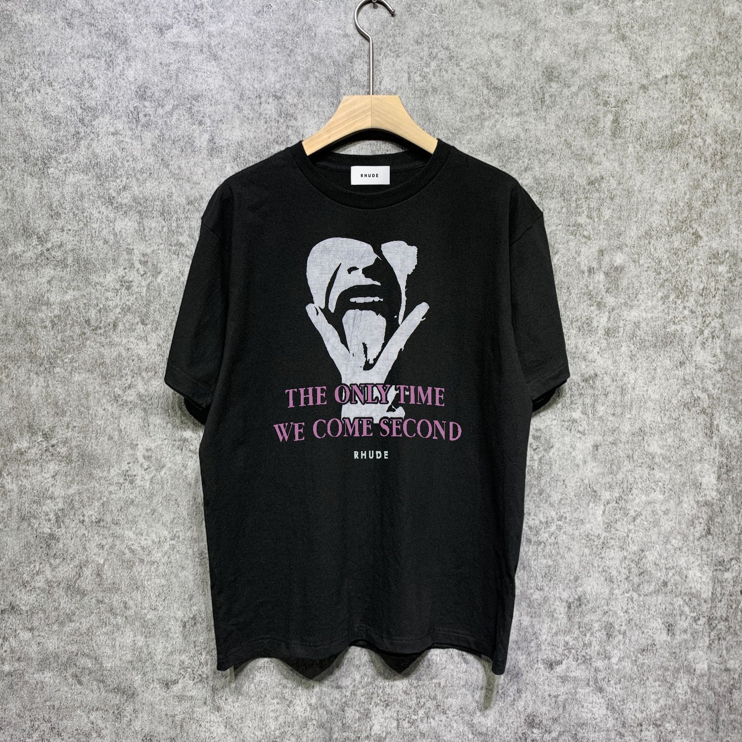 Rhude T Shirts Printed Trendy Pure Cotton