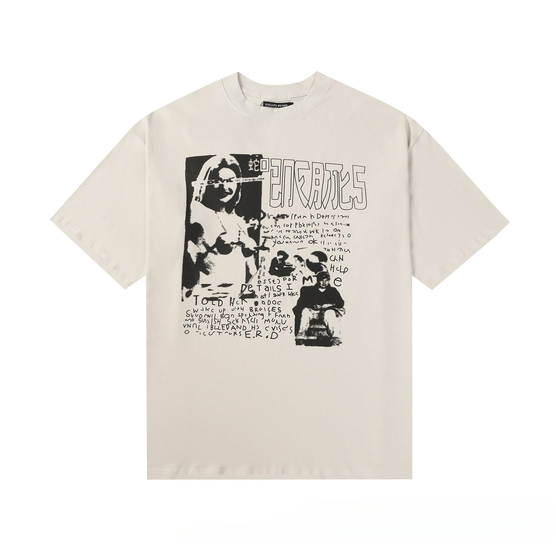 ERD T Shirts Letter Printing for Men and Women