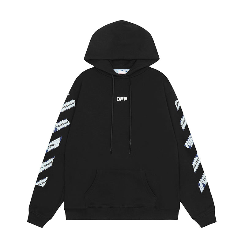 OFF WHITE Hoodie Trendy Street Style Personalized Cotton
