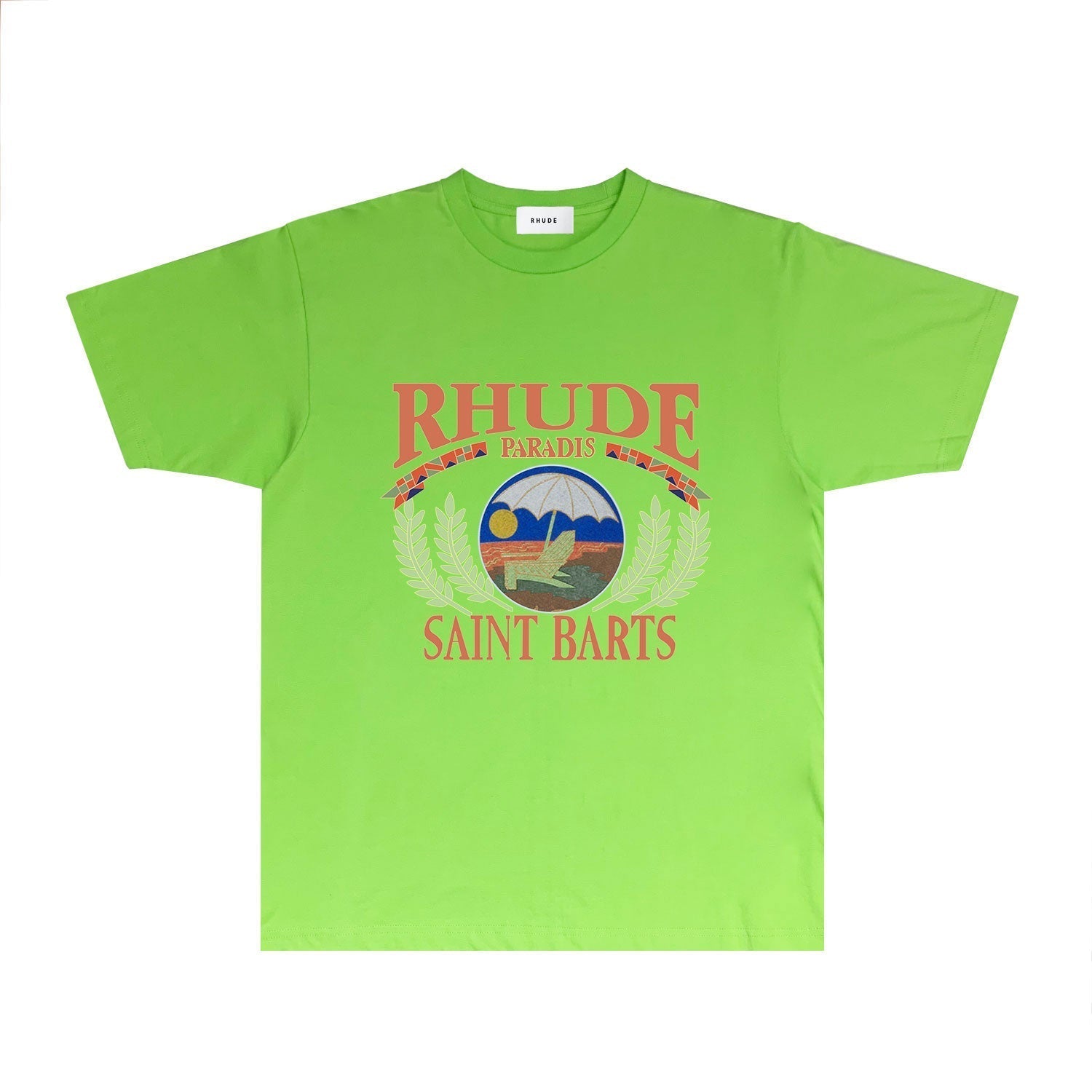 Rhude T Shirts Printed Trendy Pure Cotton