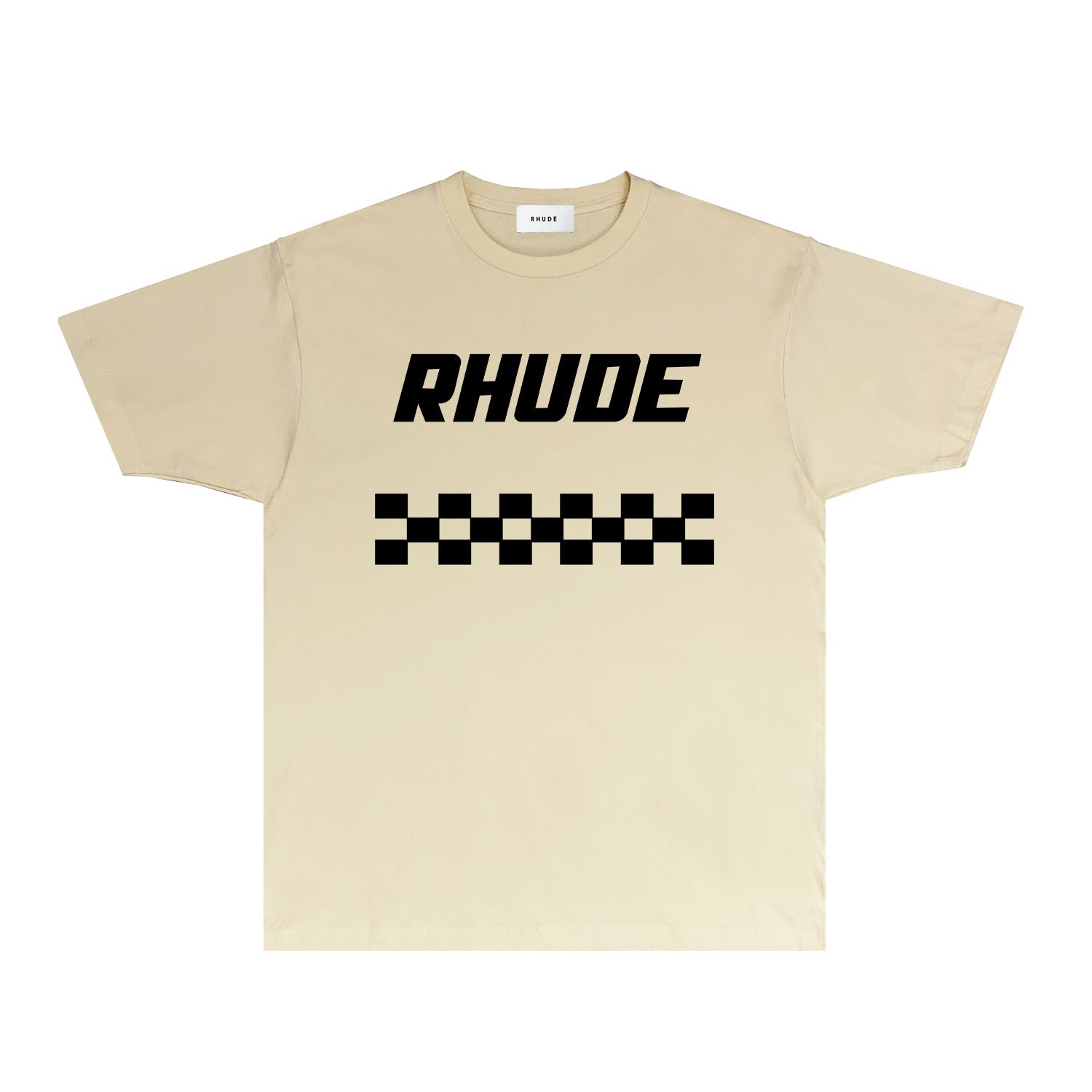 Rhude T Shirts Printed Trendy Pure Cotton