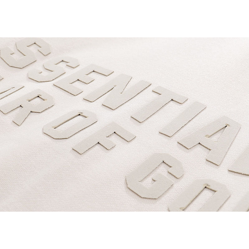 Kanye West Sunday Service Hoodie Fog Three-Dimensional Flocking Brushed Hoody Zipper Cardigan