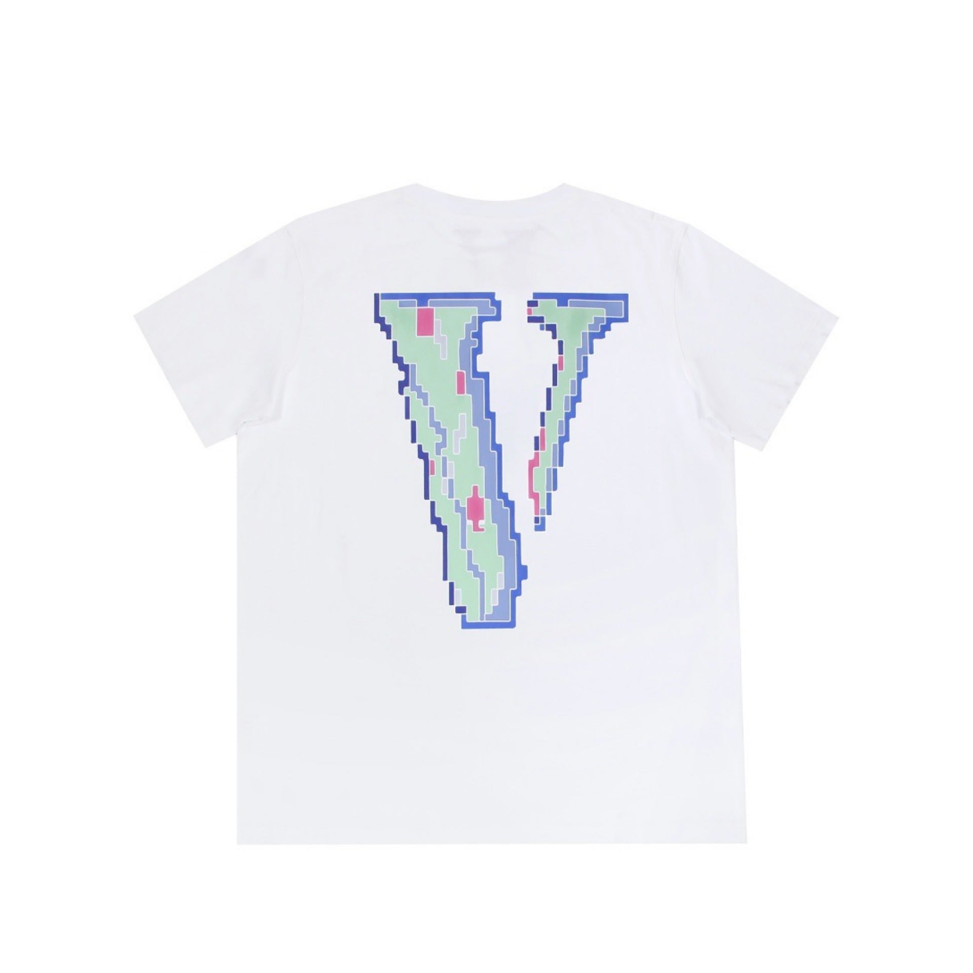 Vlone T Shirt Spring/Summer Print Crew Neck