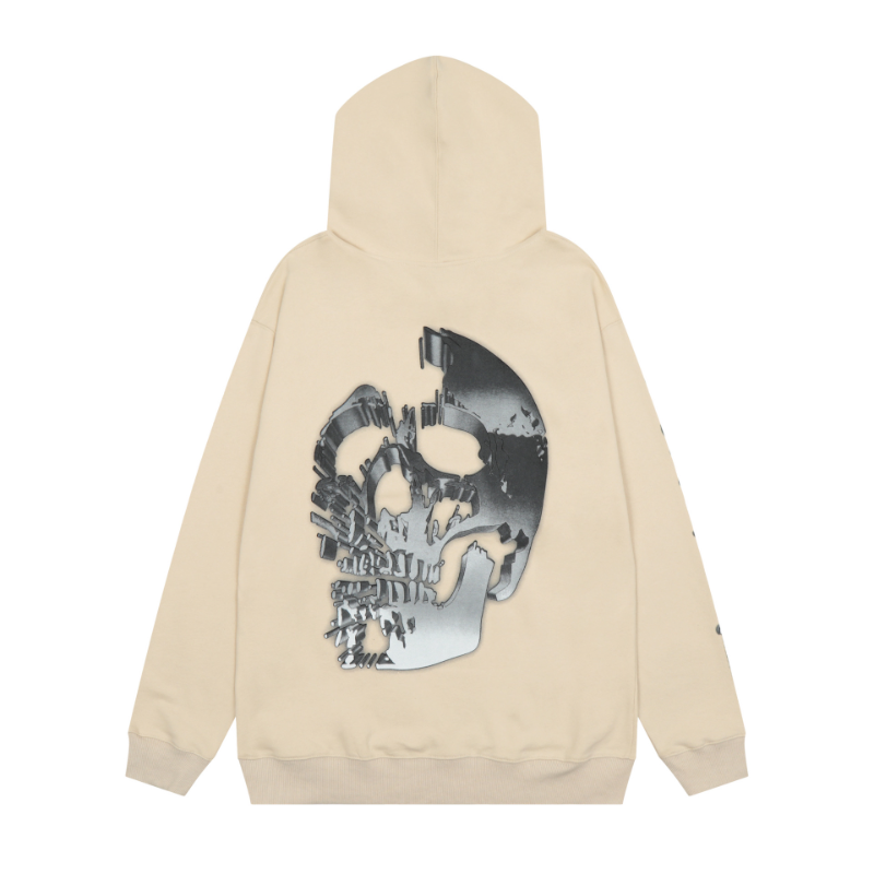 Revenge Hoodie Skull Printed Hoodie