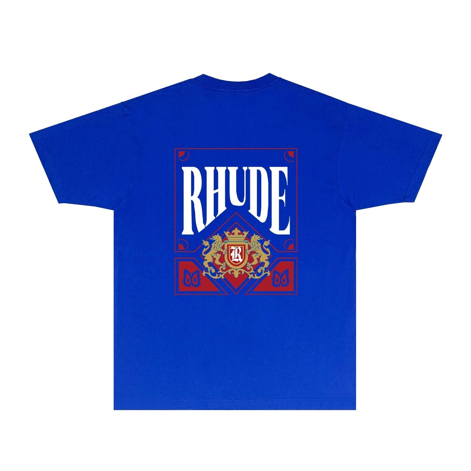 Rhude T Shirts Printed Trendy Pure Cotton