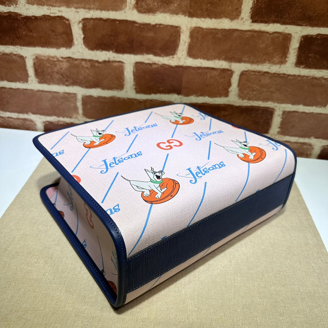 ＧＣＣＩKIDS X J E T S O N S ALL-OVER PRINTED TOTE BAG