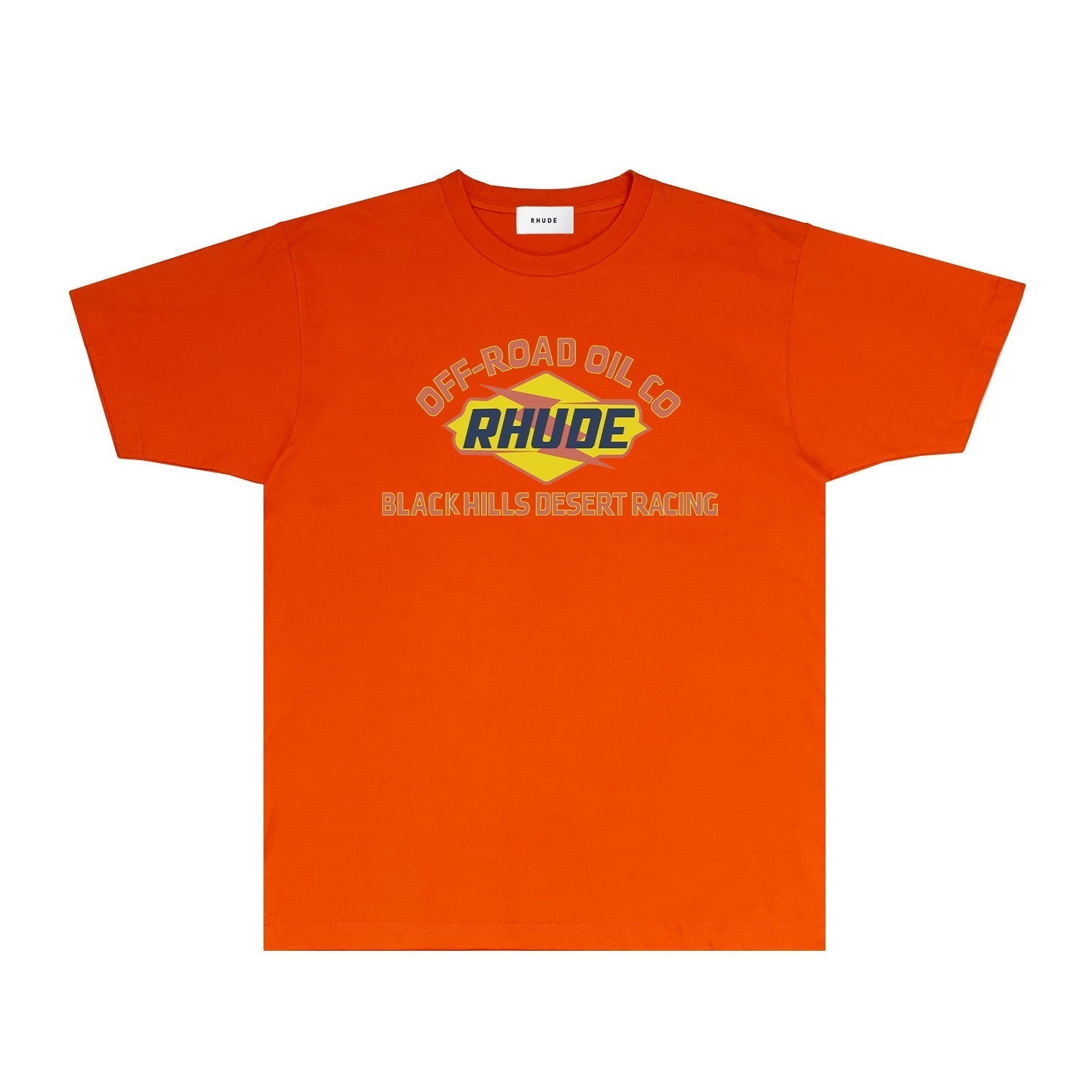 Rhude T Shirts Printed Trendy Pure Cotton