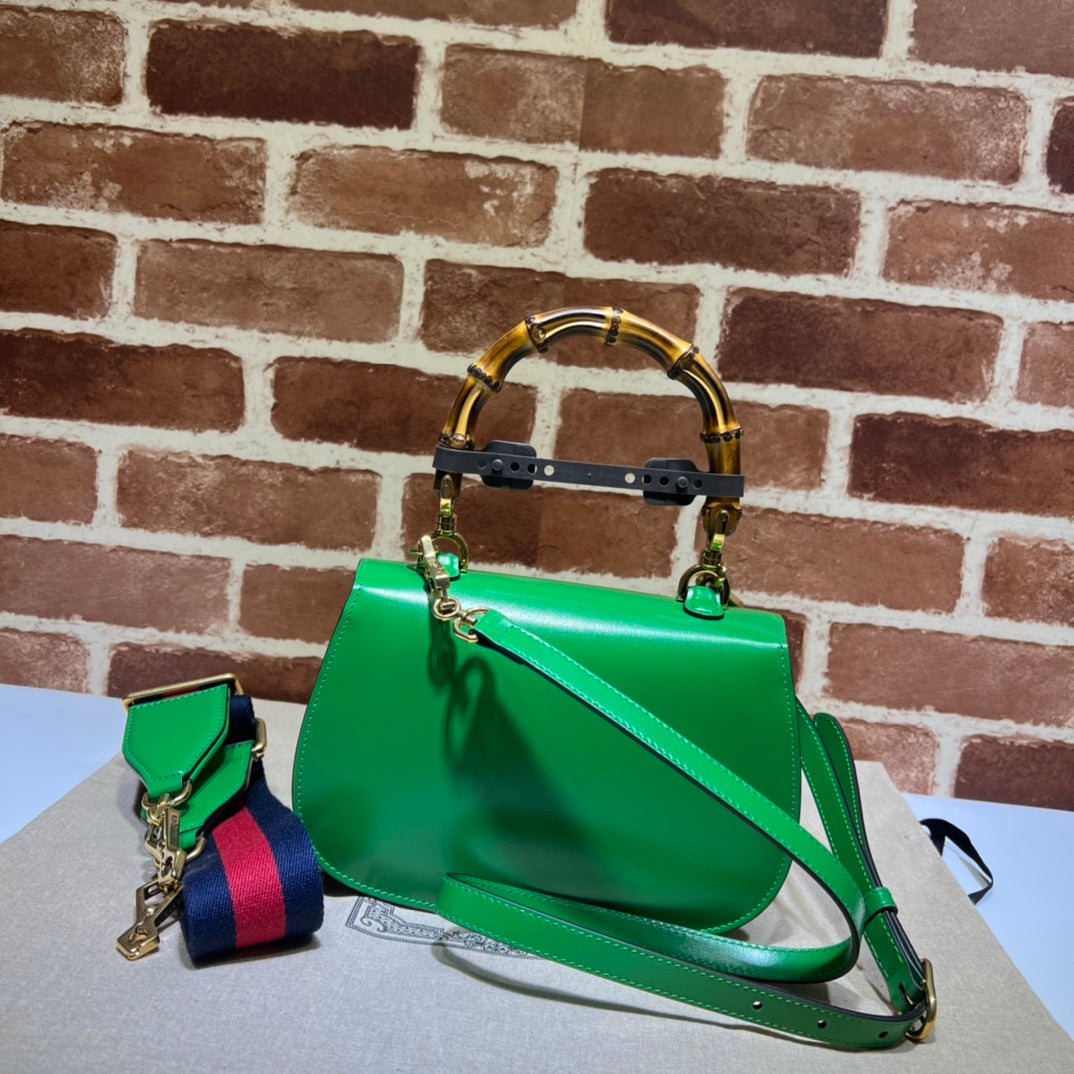 ＧＣＣＩBAMBOO 1947 SMALL BAG GREEN