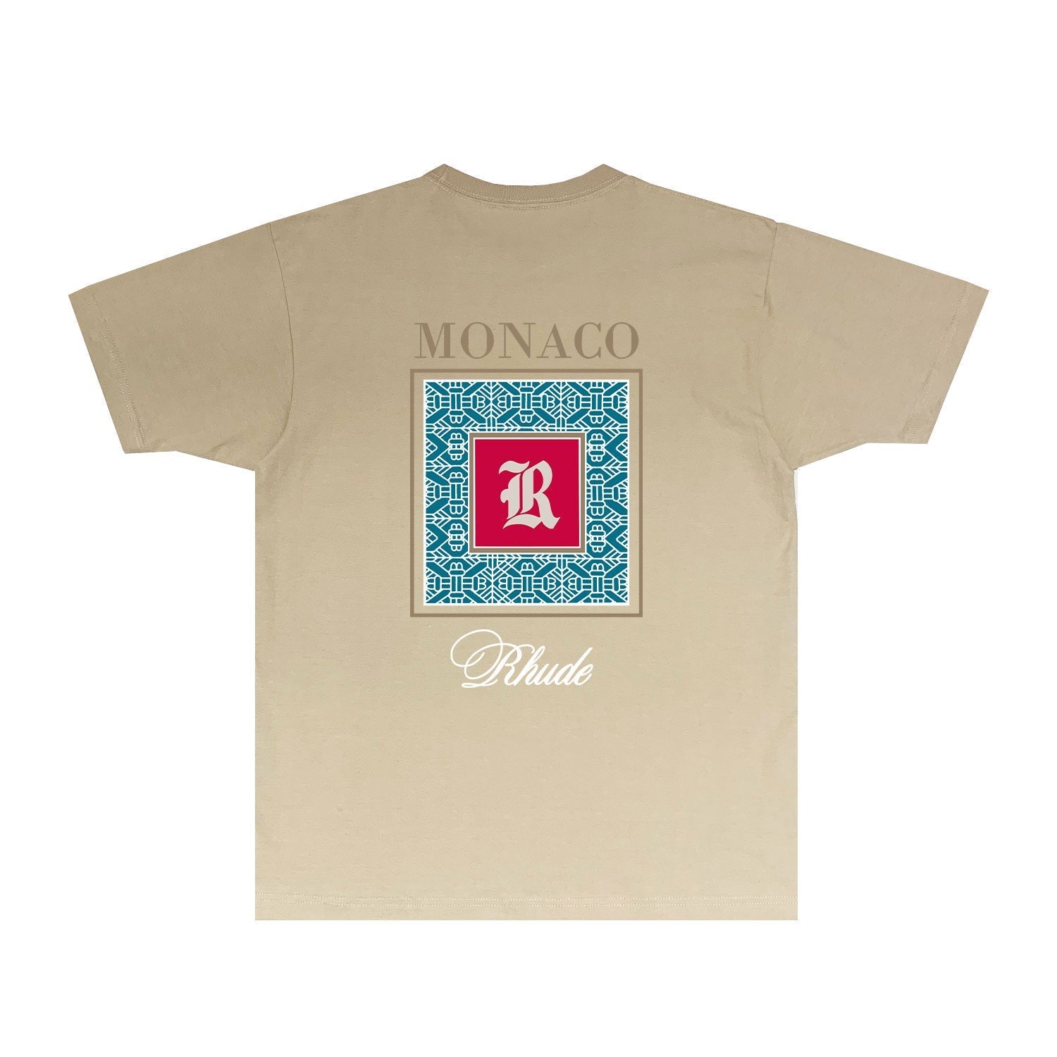 Rhude T Shirts Printed Trendy Pure Cotton