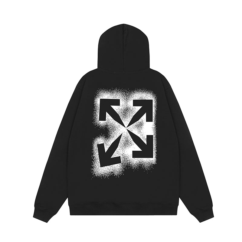 OFF WHITE Hoodie Trendy Street Style Personalized Cotton