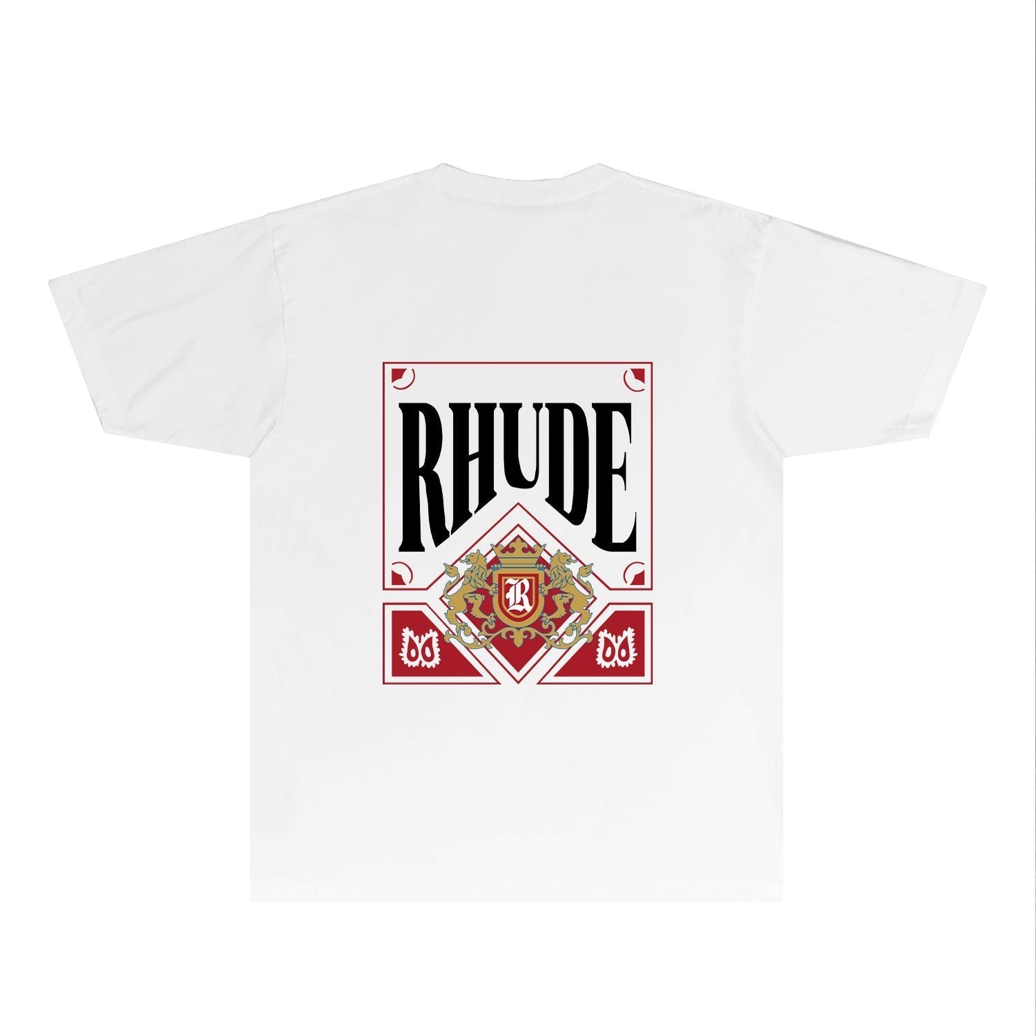 Rhude T Shirts Printed Trendy Pure Cotton