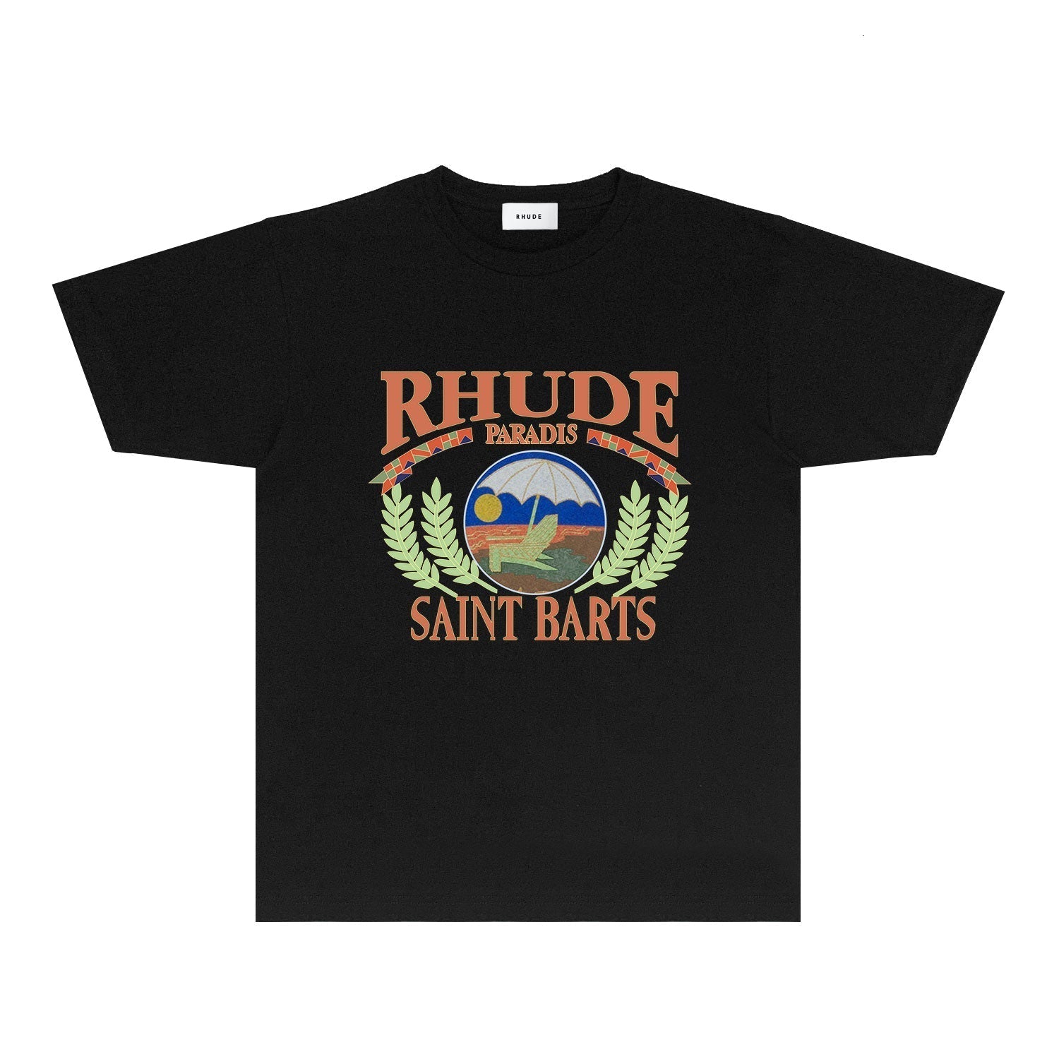 Rhude T Shirts Printed Trendy Pure Cotton