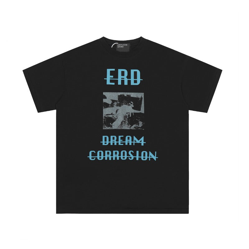 ERD T Shirts Printed Pure Cotton Loose Short Sleeve T-shirt