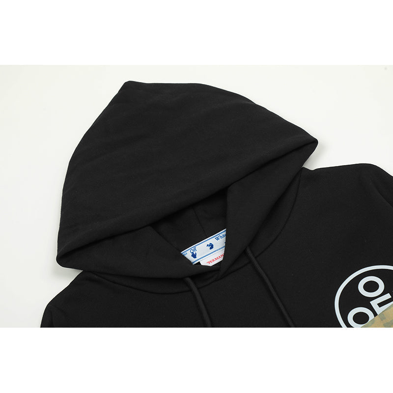 OFF WHITE Hoodie Trendy Street Style Personalized Cotton