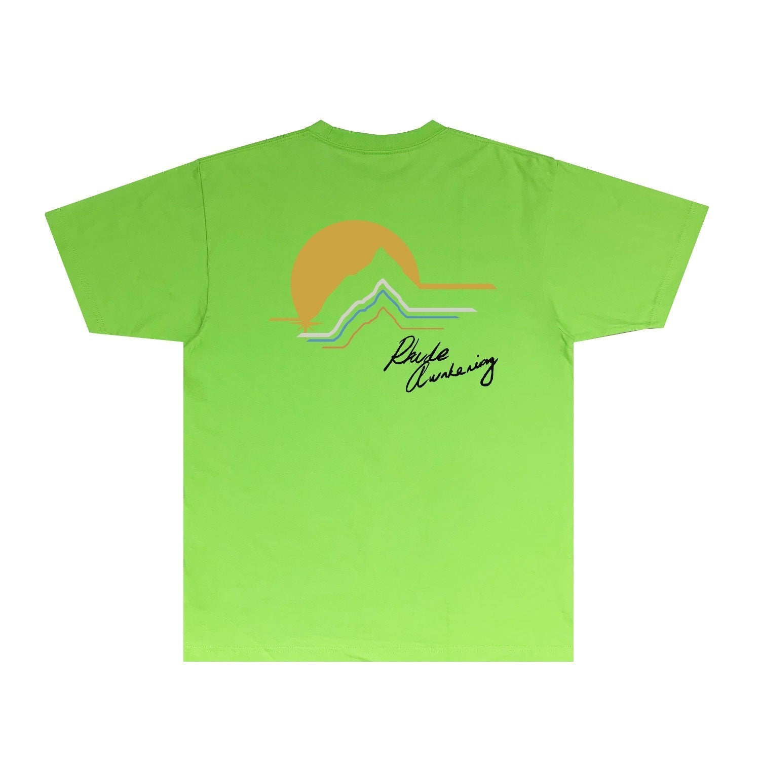 Rhude T Shirts Printed Trendy Pure Cotton