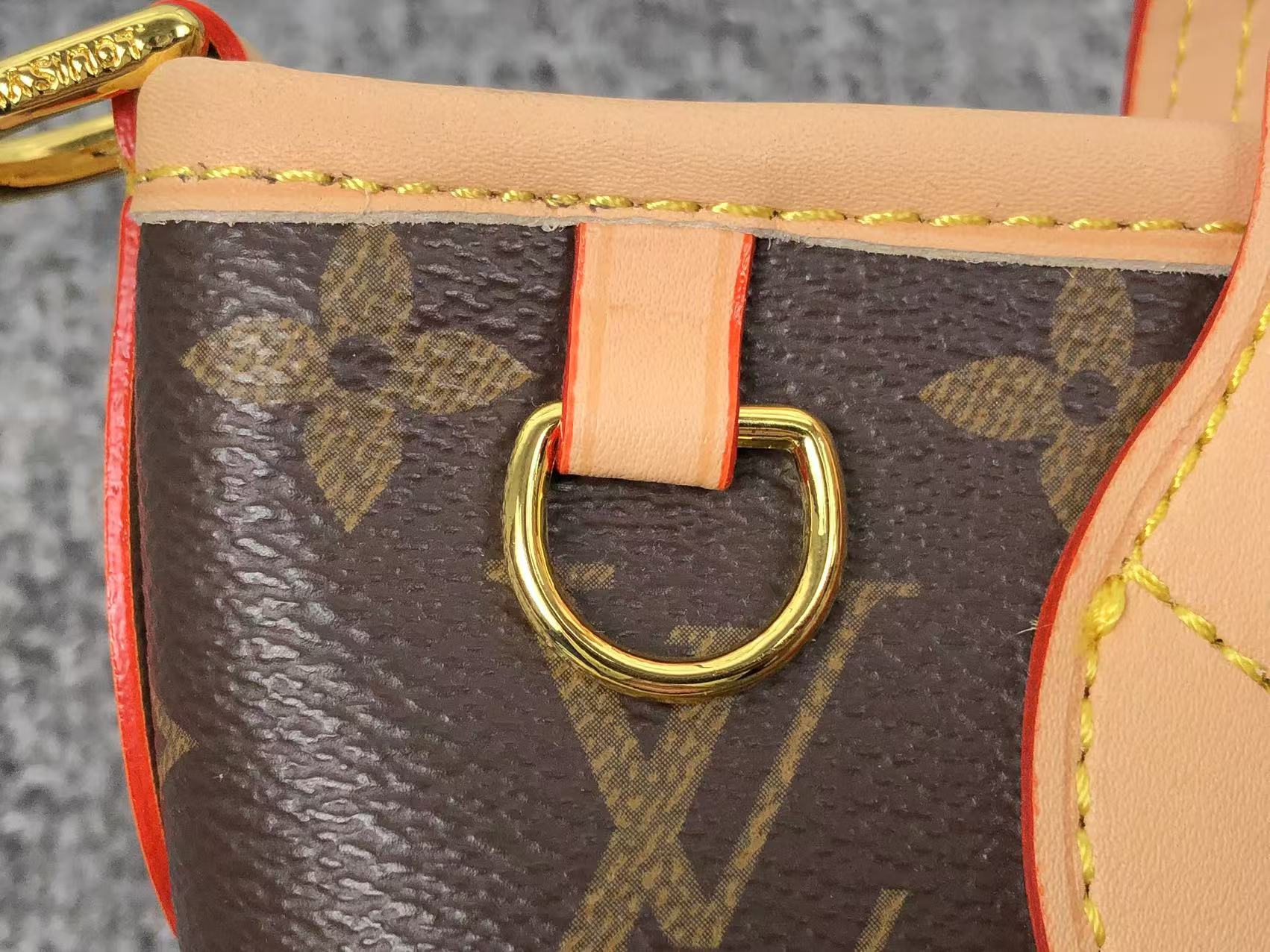 ＬＳ ＶＴＴＯＮ NEVERFULL BB HANDBAG BROWN