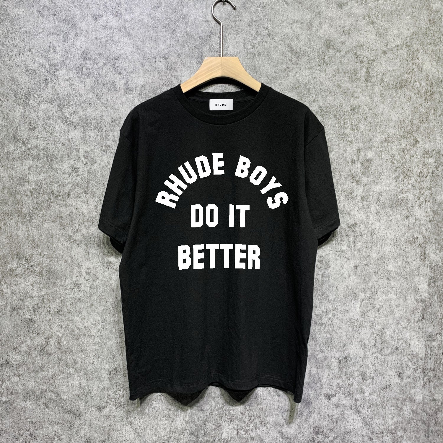 Rhude T Shirts Printed Trendy Pure Cotton