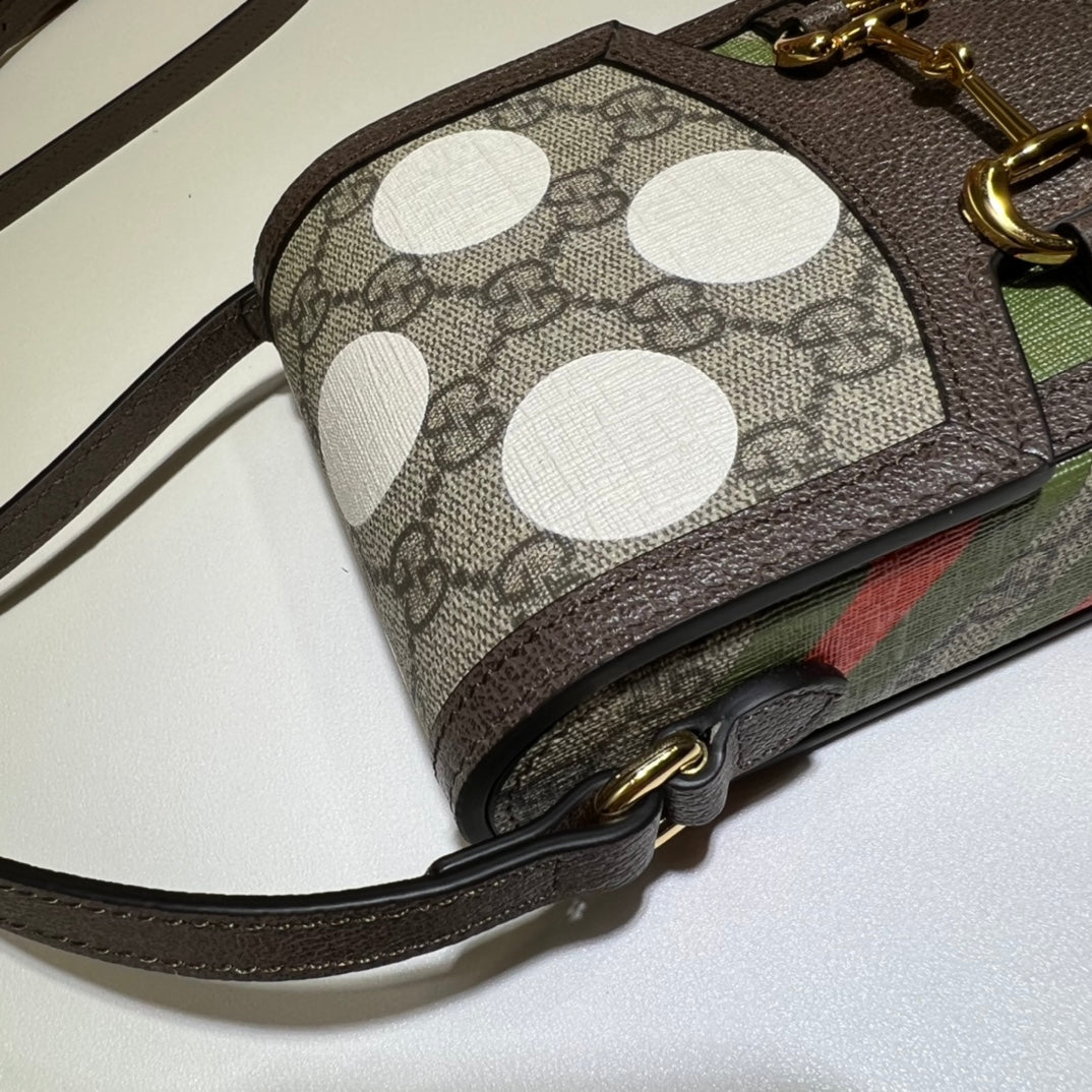 ＧＣＣＩJUMBO GG HORSEBIT 1955 MINI BAG