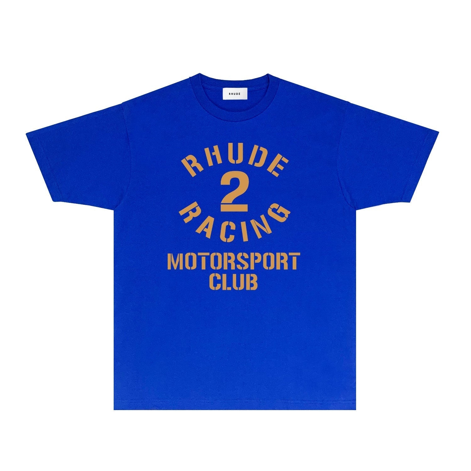 Rhude T Shirts Printed Trendy Pure Cotton