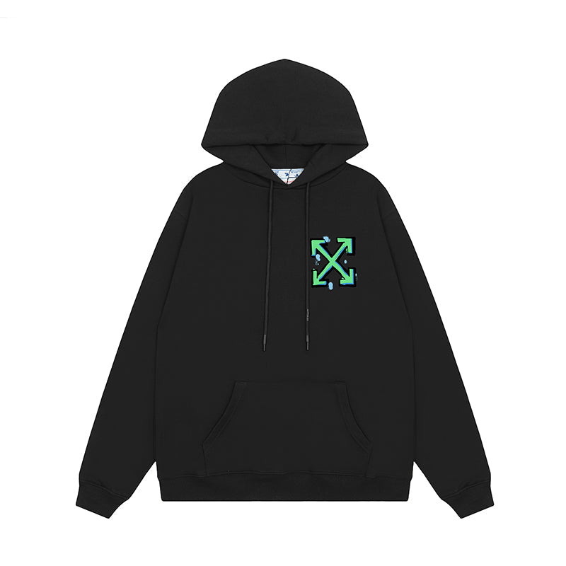 OFF WHITE Hoodie Trendy Street Style Personalized Cotton