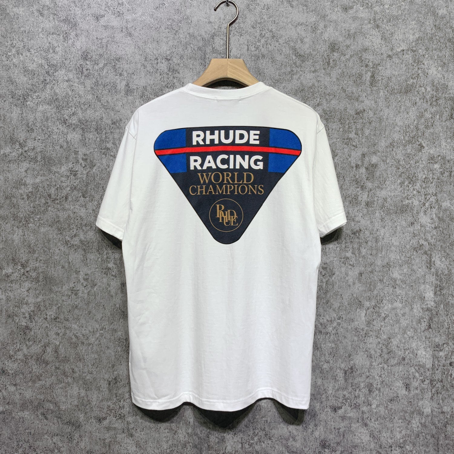 Rhude T Shirts Printed Trendy Pure Cotton