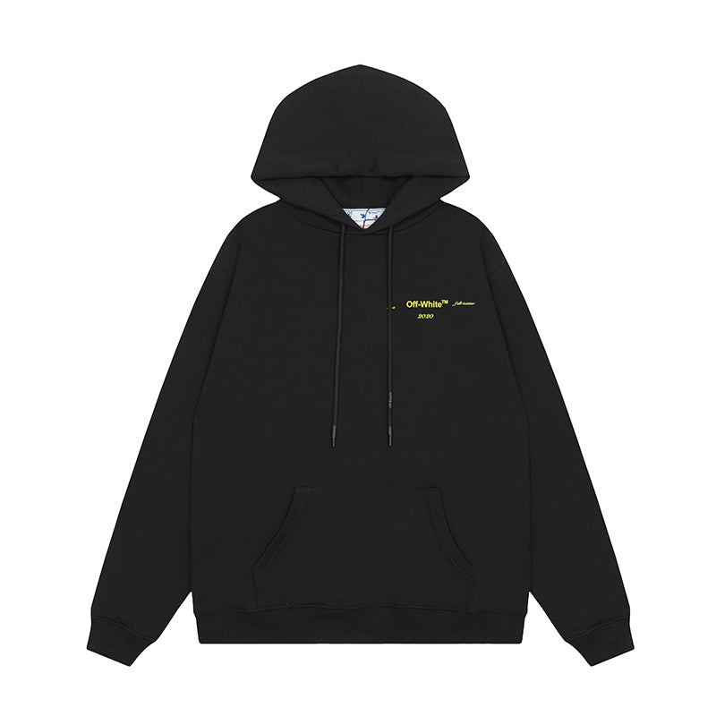 OFF WHITE Hoodie Trendy Street Style Personalized Cotton