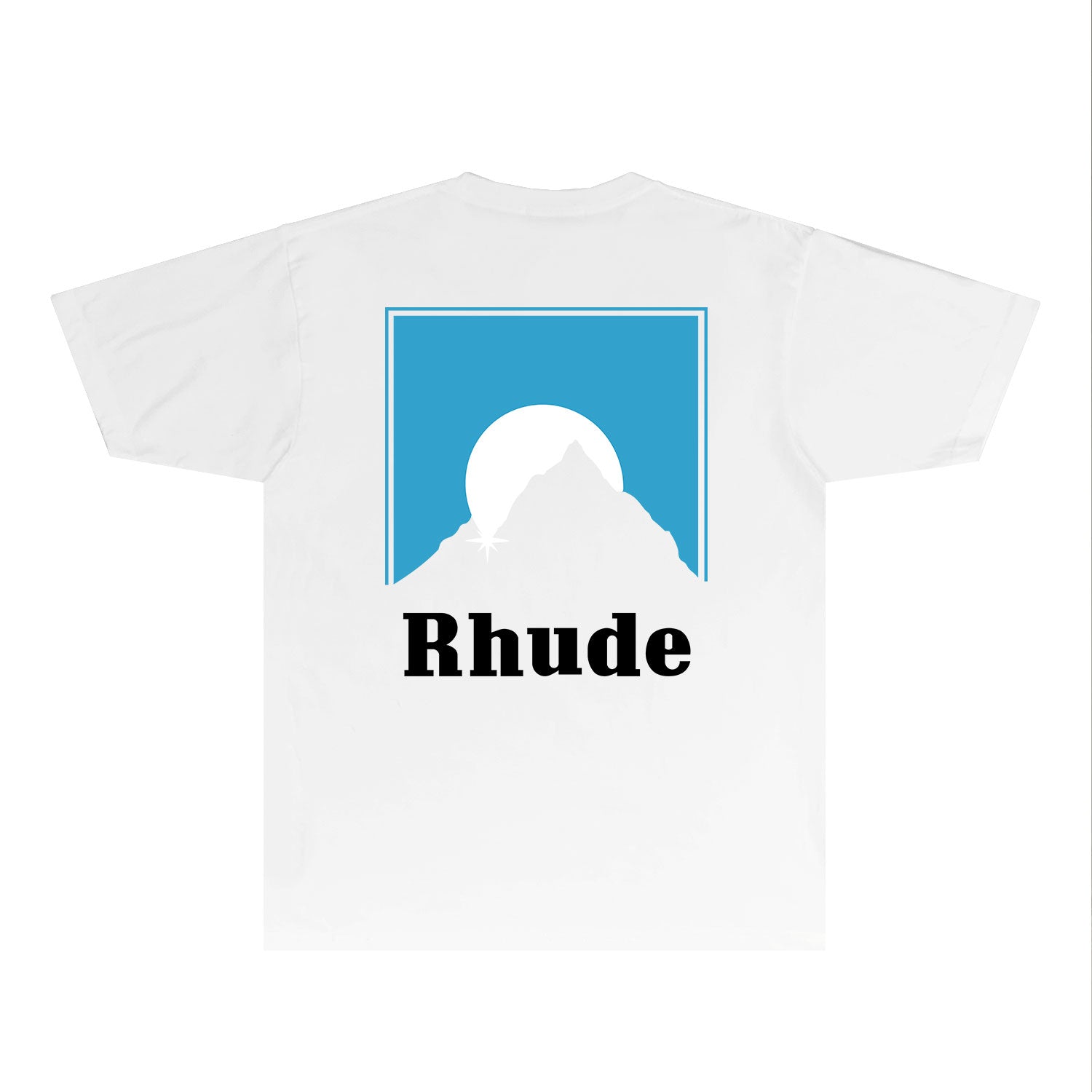 Rhude T Shirts Printed Trendy Pure Cotton