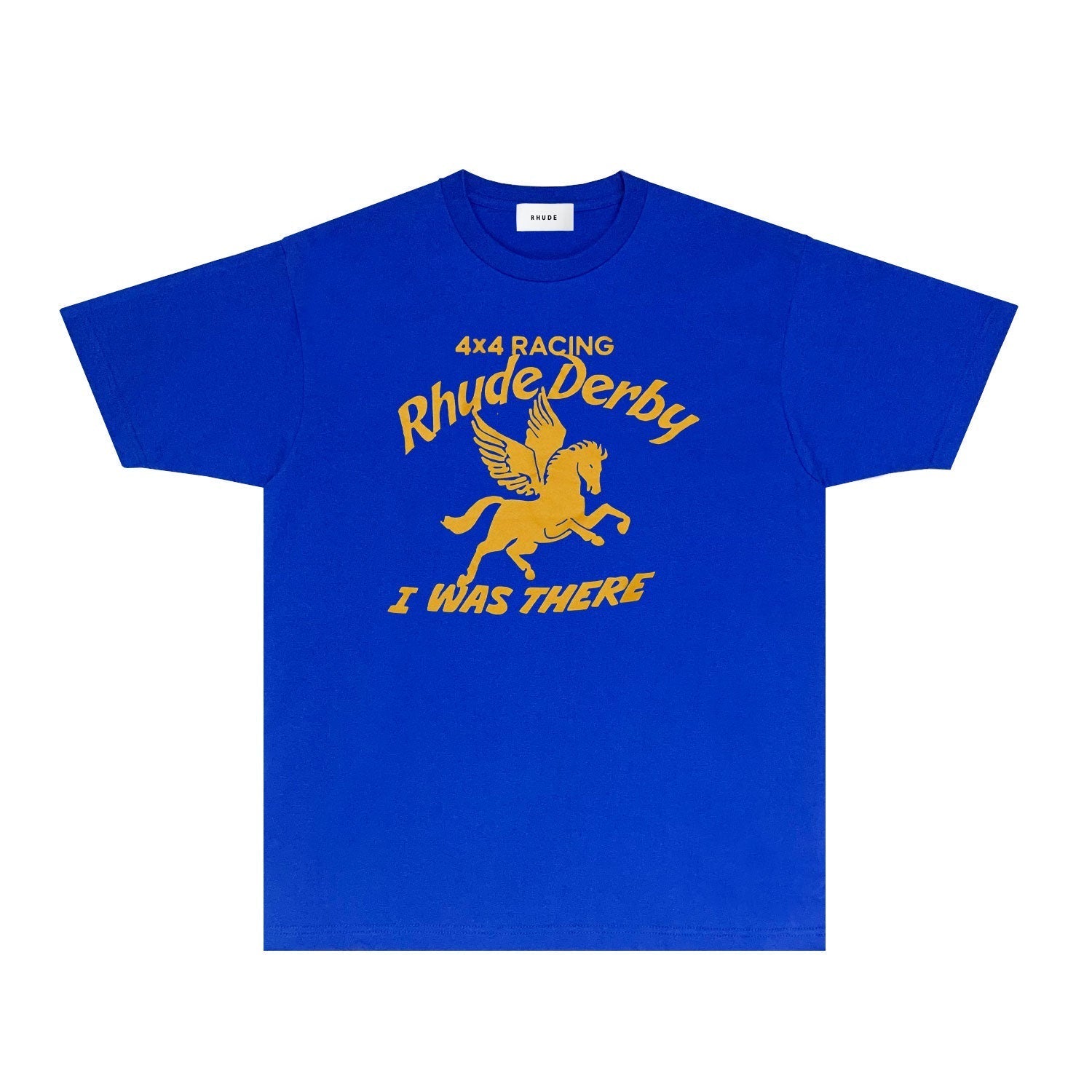 Rhude T Shirts Printed Trendy Pure Cotton