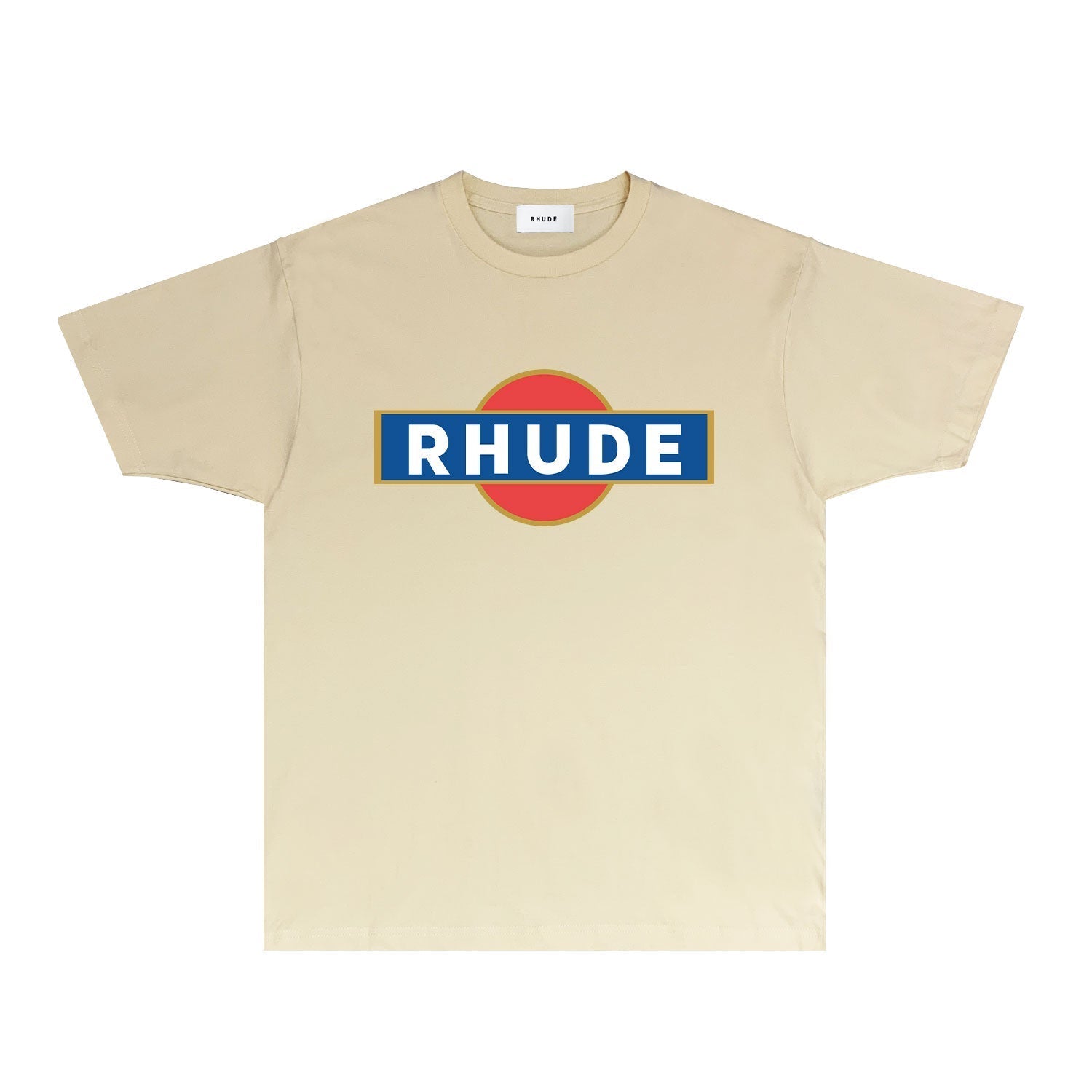 Rhude T Shirts Printed Trendy Pure Cotton