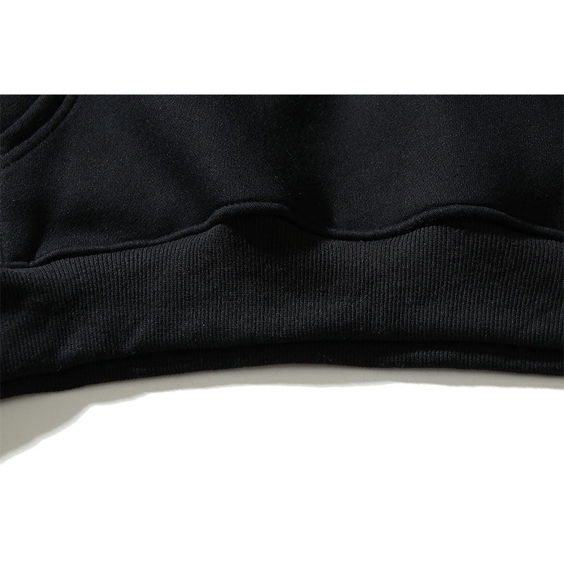 Kanye West Sunday Service Hoodie Autumn And Winter Embroidery L Couple Loose-Fitting Hoodie Fleece Lined