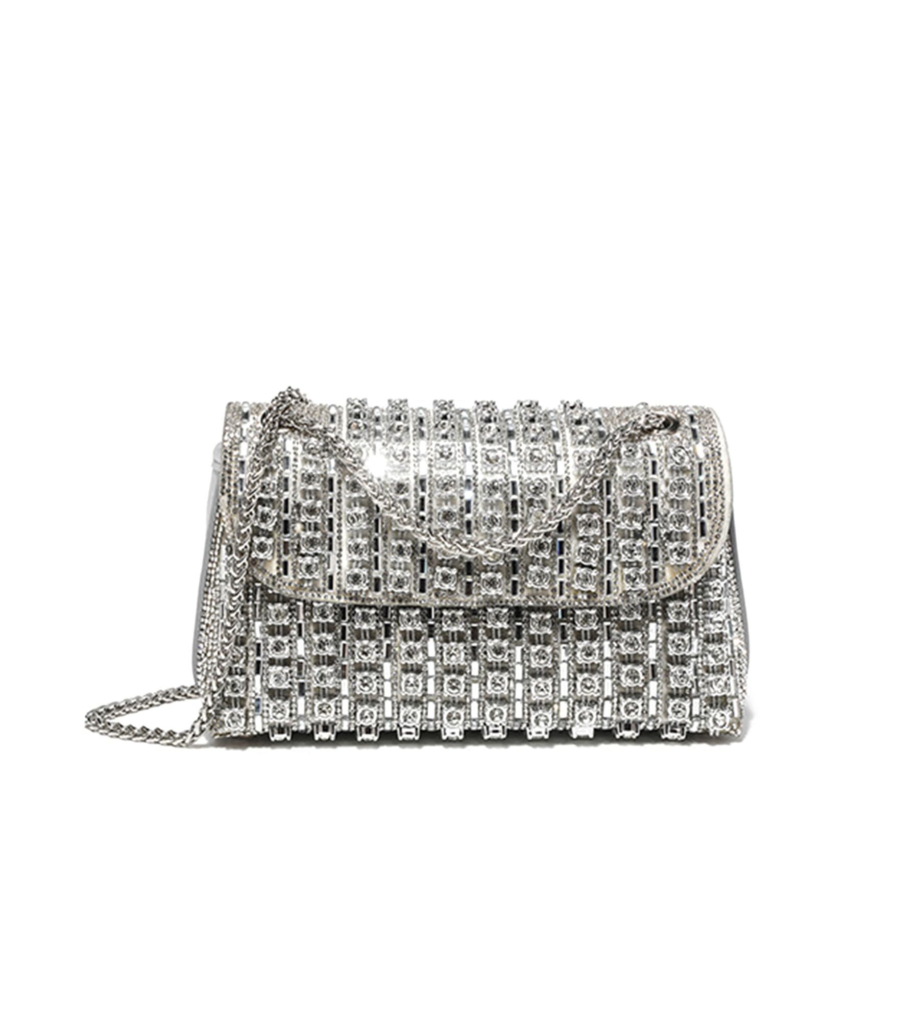 Beaded Rhinestone Clutch for Weddings And Proms
