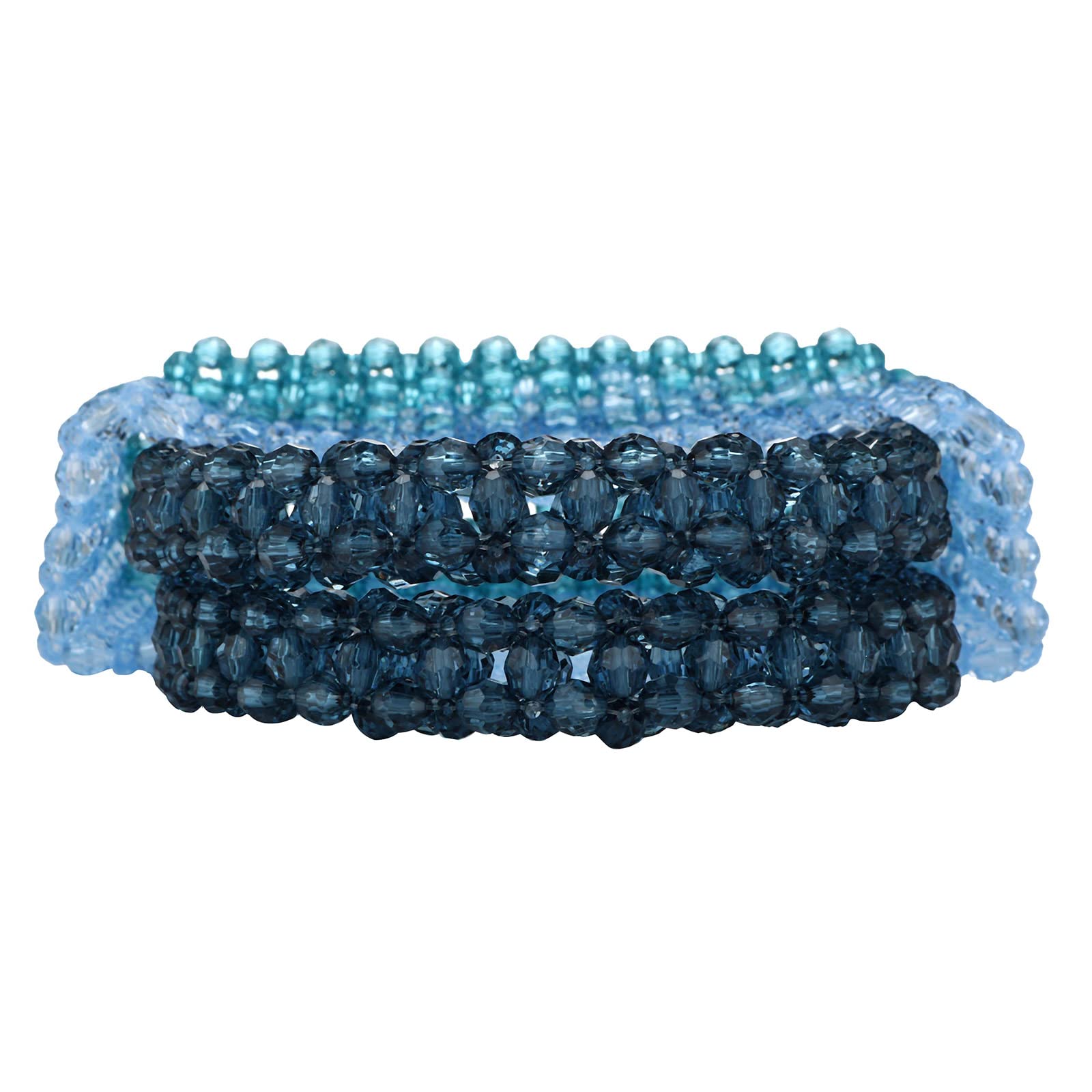 Handmade Gradient Beaded Tote Bag for Events