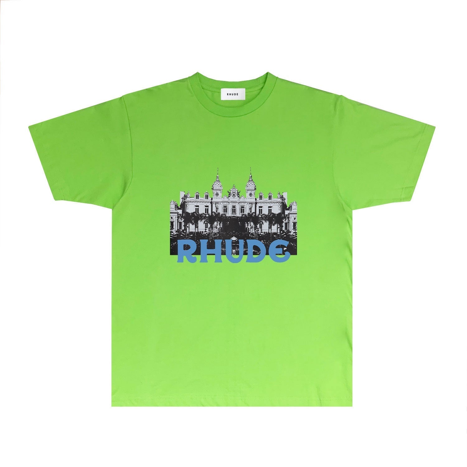 Rhude T Shirts Printed Trendy Pure Cotton