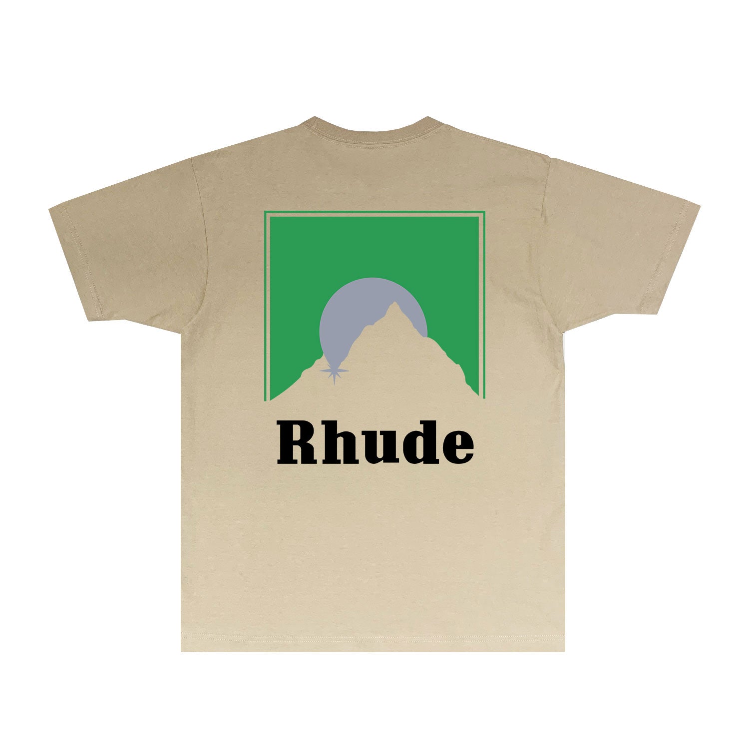Rhude T Shirts Printed Trendy Pure Cotton