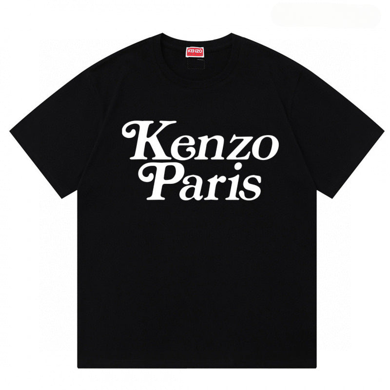 KENZO T Shirt Summer Tiger Head Casual