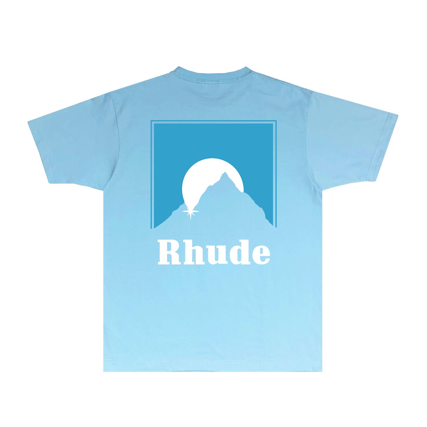 Rhude T Shirts Printed Trendy Pure Cotton