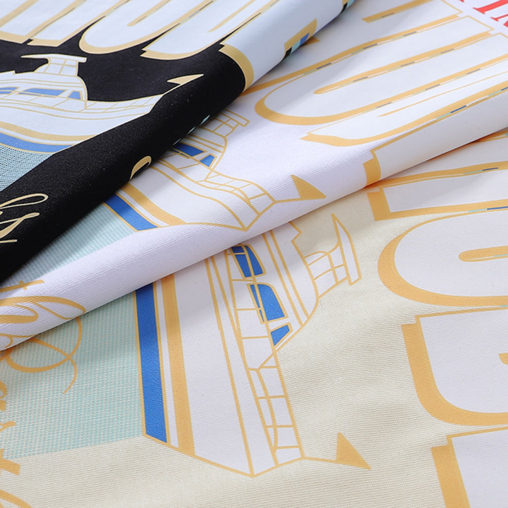 Rhude T Shirt Micro Label Yacht Print Short Sleeve T-Shirt