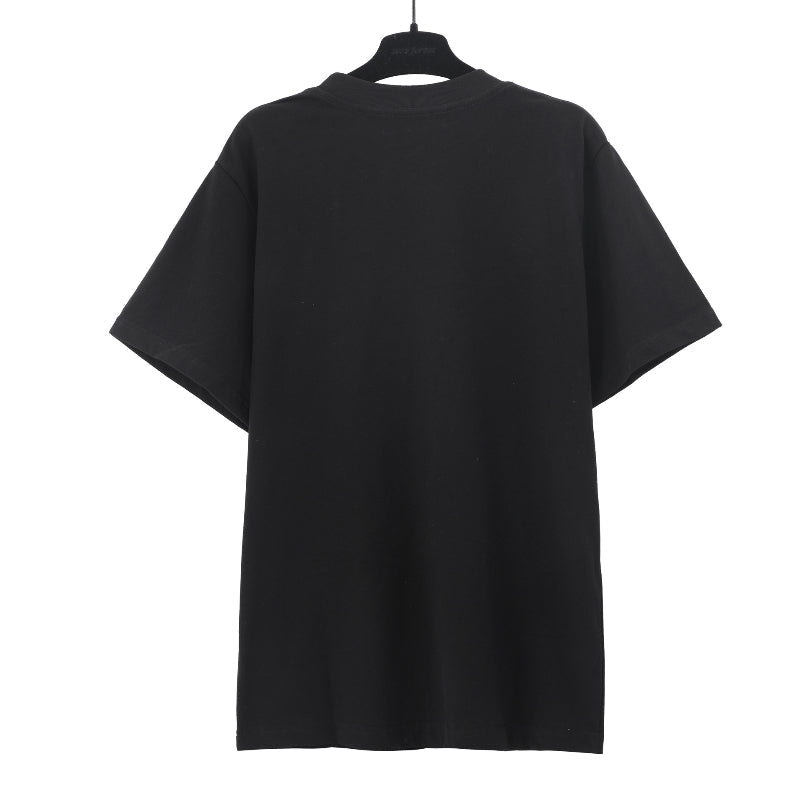 Palm Angels T Shirts Simple Letter Print Short Sleeve T-Shirt