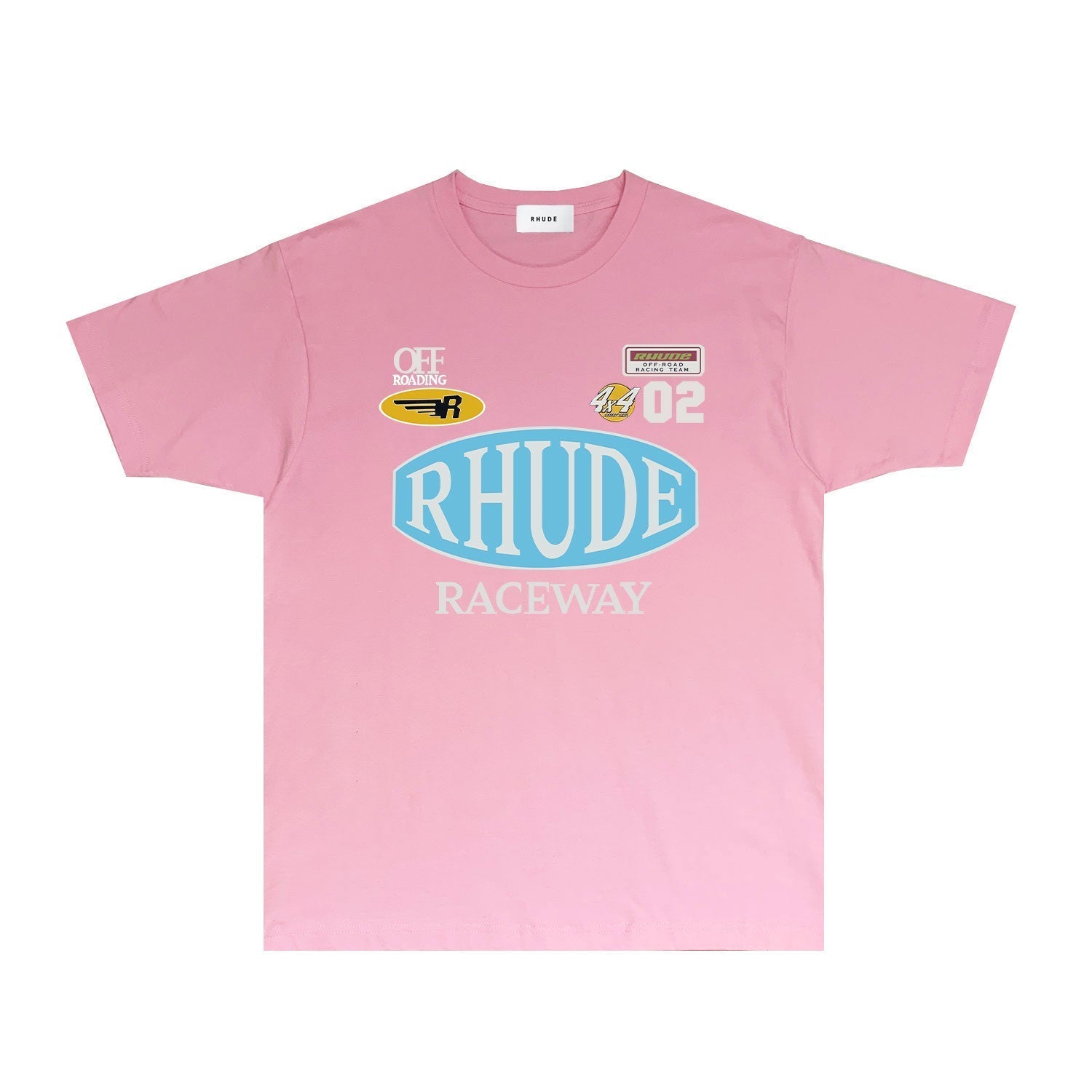 Rhude T Shirts Printed Trendy Pure Cotton