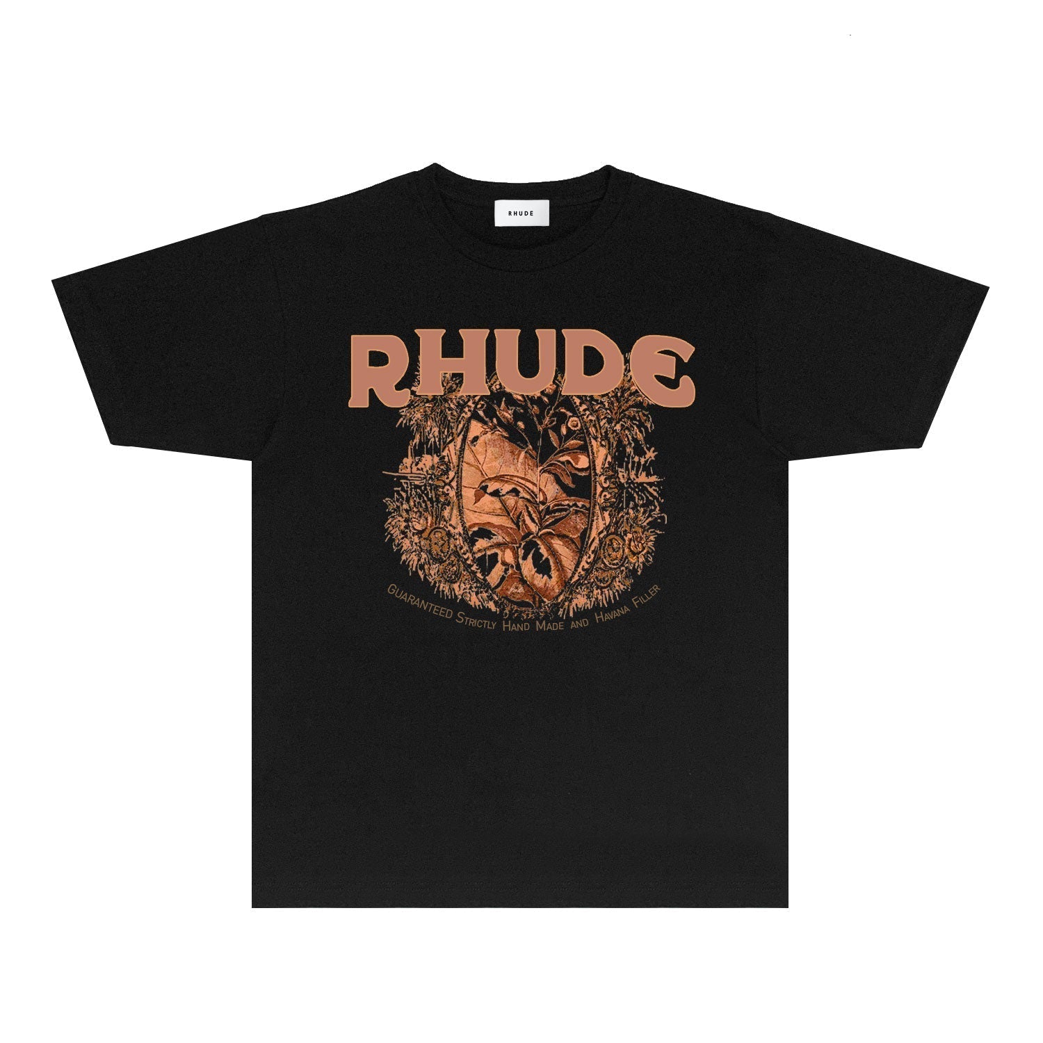Rhude T Shirts Printed Trendy Pure Cotton