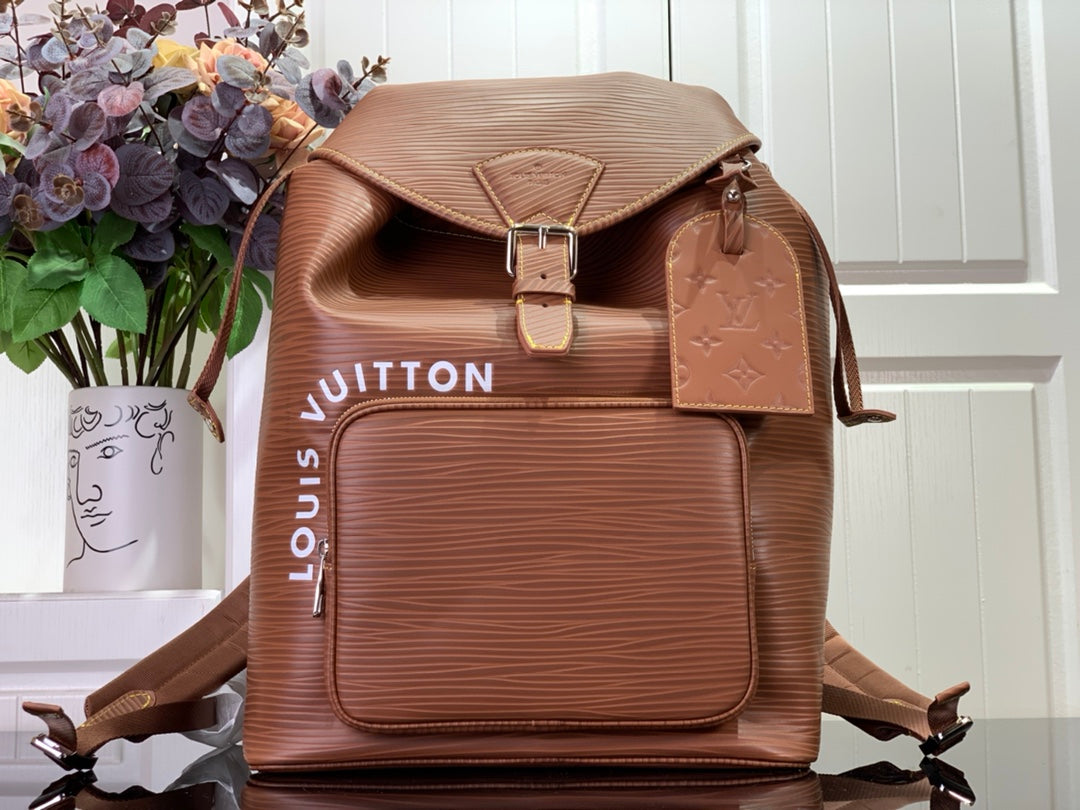 ＬＳ ＶＴＴＯＮ MONTSOURIS BACKPACK BROWN