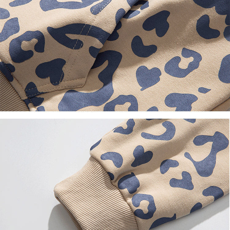 Men Graphic Hoodies Sweater Loose Fashion Coat for Men