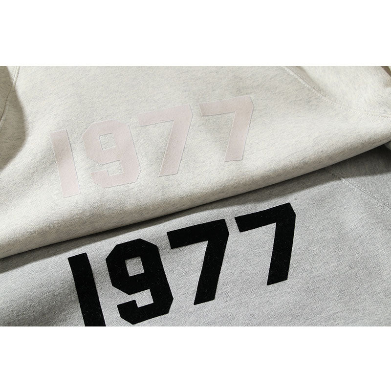 Kanye West Sunday Service Hoodie Flocked Printed Hoodie Loose