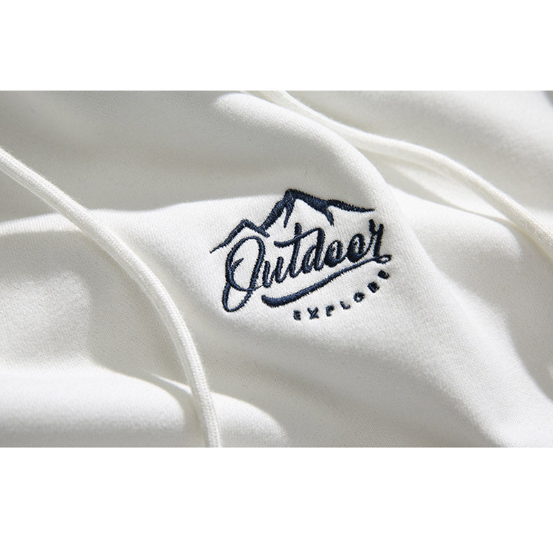 Men's Graphic Hoodies Men's Autumn Trendy Loose Hooded Sweater