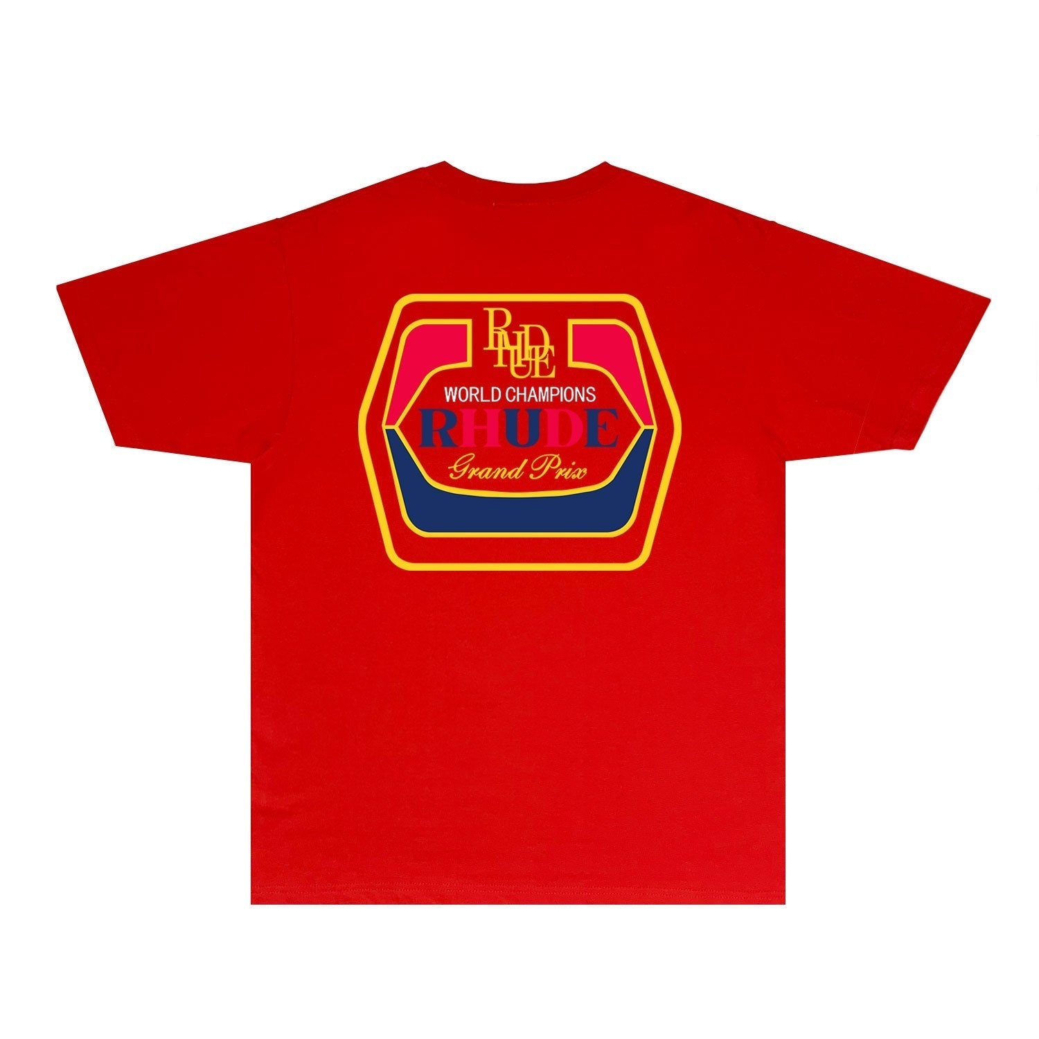 Rhude T Shirts Printed Trendy Pure Cotton