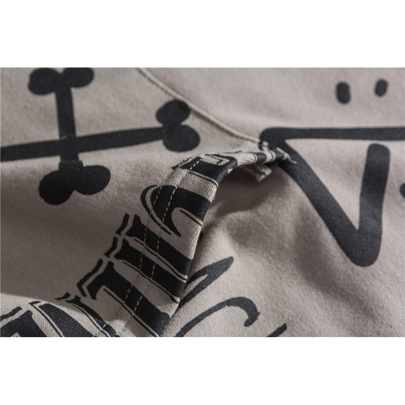 Men's Graphic Hoodies Men's Autumn Casual Hooded Sweater Top