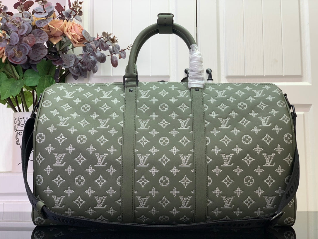 ＬＳ ＶＴＴＯＮ KEEPALL BANDOULIÈRE 50 GREEN OLIVE